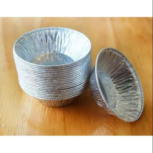 Aluminium Foil Egg Tart Mould 50 pcs (Ready Stock) Aluminium Foil Egg Tart Mould 50 pcs