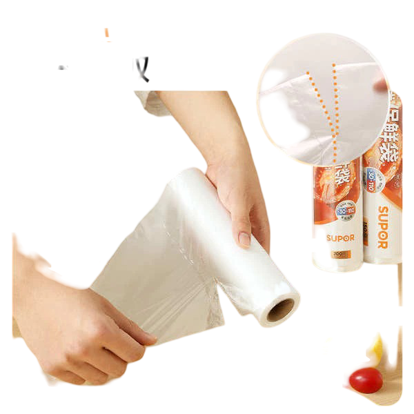 Supor Point Break Hand Tear Thickened Fresh-keeping Bag Food Grade Household Supor Point Break Hand Tear Thickened Fresh-keeping Bag